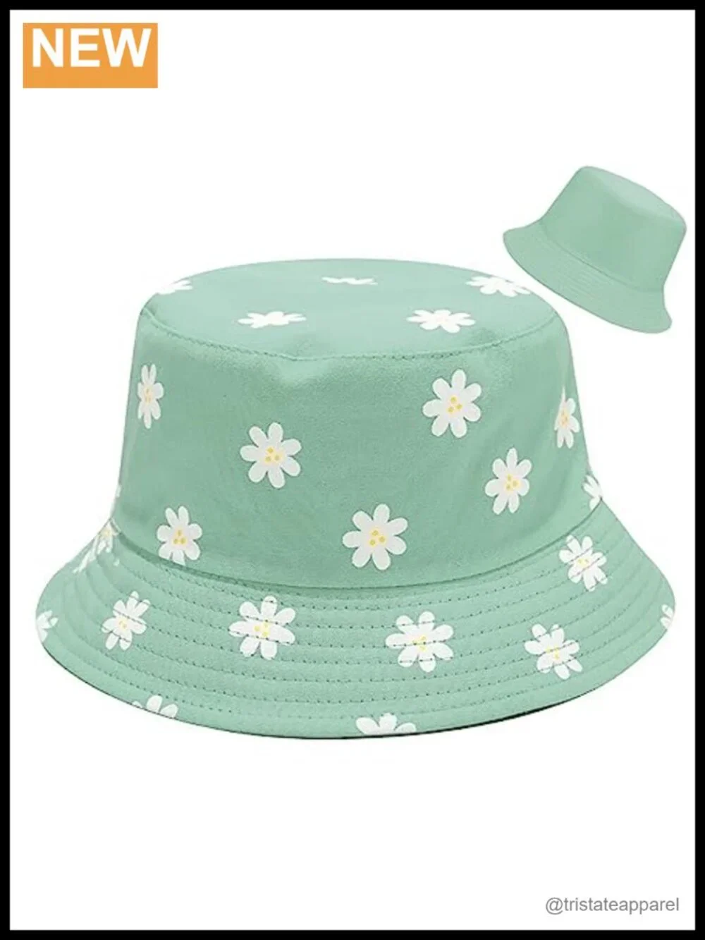 Unisex Reversible Bucket Hat Cotton Sun Hat Fishing Beach
